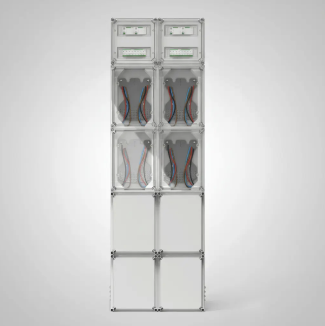 Columna gabinete medidores